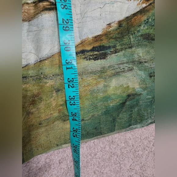 Odille Anthropologie Impressionist Print Sleeveless Cotton Dress. Size 0 - Picture 12 of 12